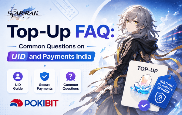 Honkai Star Rail top up screen showing UID entry secure UPI payment methods instant recharge process and premium in game rewards for Indian gamers