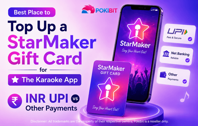 StarMaker Gift Card Top-Up via UPI