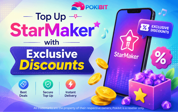 StarMaker top up exclusive discounts banner