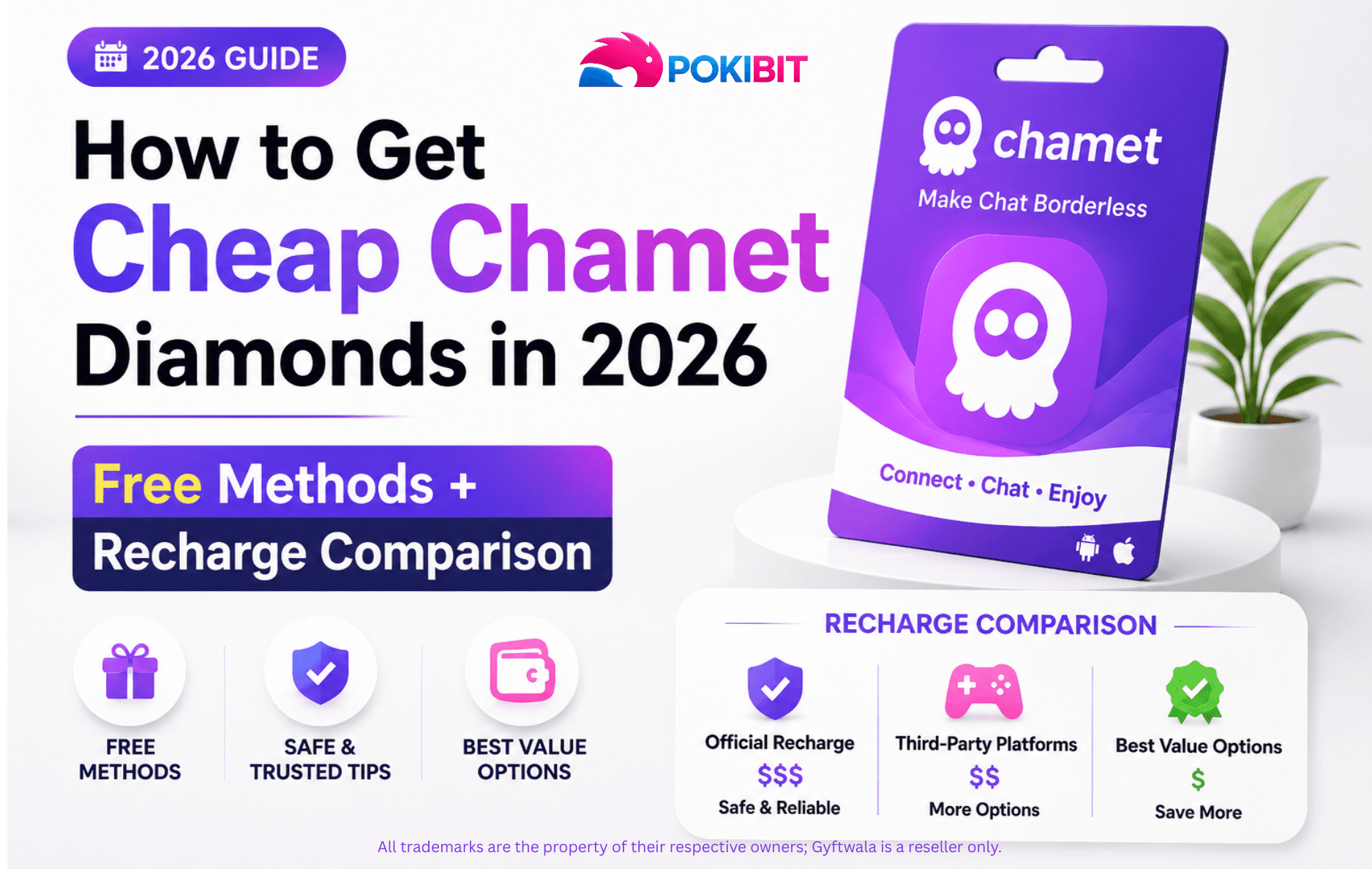 Cheap Chamet Diamonds 2026 Guide with Recharge Comparison