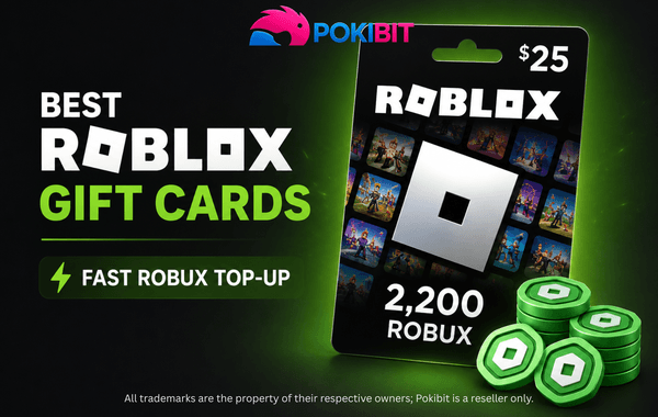 Roblox gift card with fast Robux top-up.