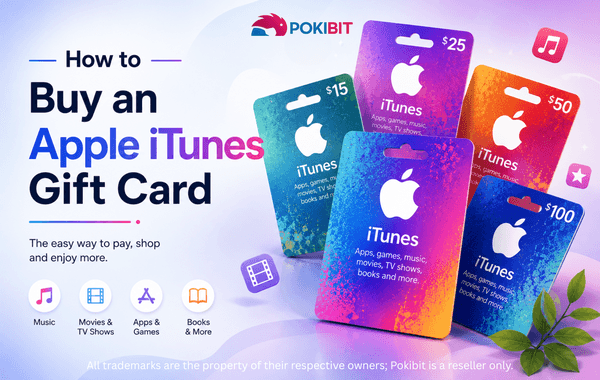 Apple iTunes Gift Cards and App Store icons.